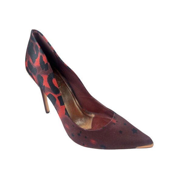 Ted Baker London Iziie Red Satin Pumps Women’s Size 38 – Stiletto Heels - Picture 2 of 8